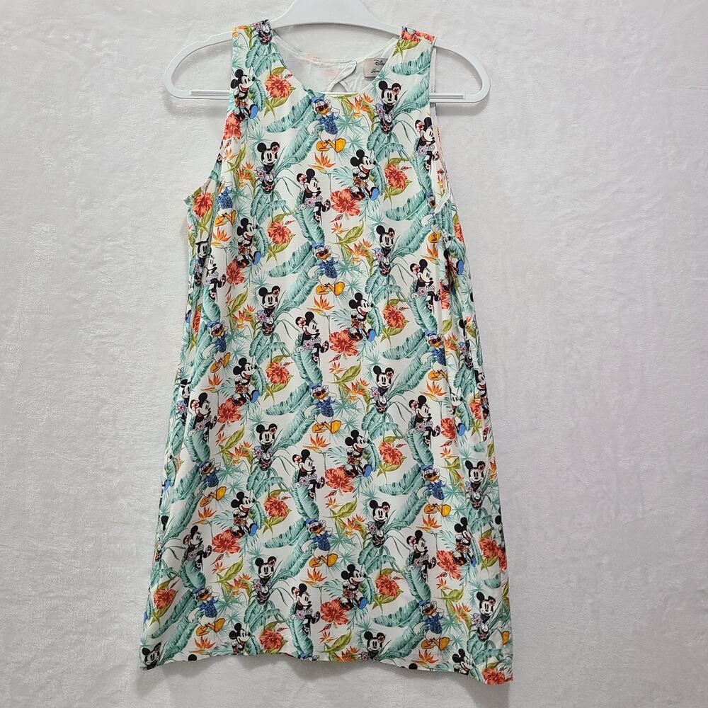Tommy Bahama x Disney Mickey Mouse & Friends Sleeveless Cotton Shift Dress Sz M